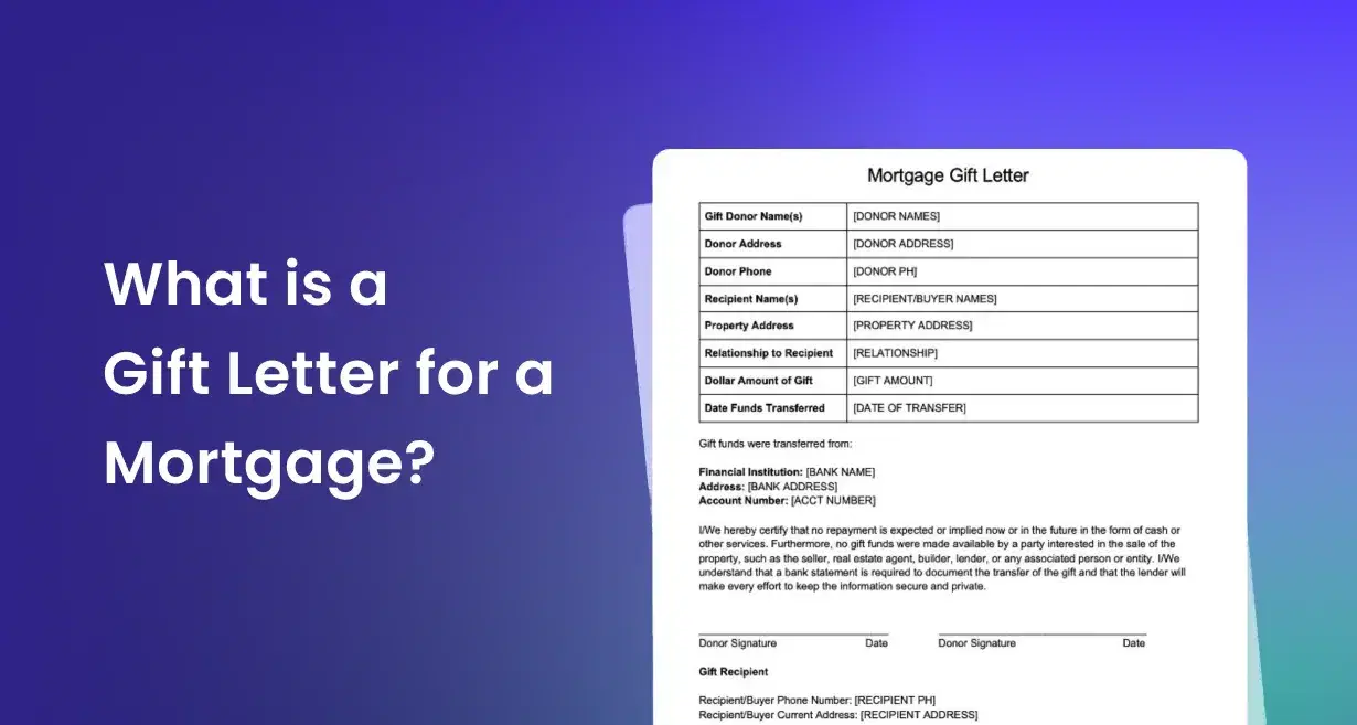 What is a Gift Letter for a Mortgage?