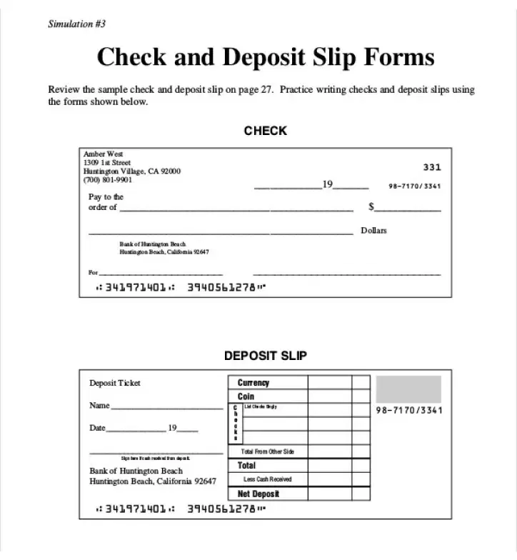 Checks